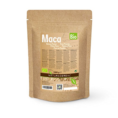 Preisvergleich Produktbild NATURACEREAL ® BIO Maca Reines Pulver 1kg Kraft der Natur