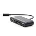 Produktbild CSL - MHL Micro USB zu HDMI Adapter / Kabel | 5in1 | MHL (OTG) zu HDMI / USB Schnittstelle / externer Cardreader (Kartenlesegerät) | zum synchronisieren von Smartphone / Tablet auf Fernseher / Smart TV / Monitor / Beamer | Samsung Galaxy S3, S4, Galaxy Note 2, Note 3 | Gerät muss OTG / MHL fähig sein