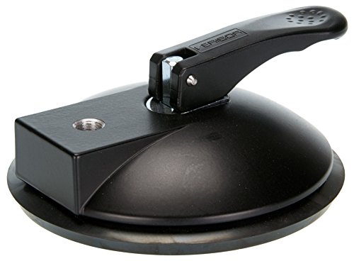 Bohle Veribor BO 600.2G1 - Ventosa con rosca fina de 10 mm, con ventosa y palanca basculante