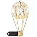 Produktbild 24 K Vergoldet Mini Heißluftballon Ornament Made mit echtem matashi Kristalle