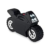 Werkzeug-Set in Form eines Motorrads. 21-teiliges Feinwerkzeug. Box mit Taschenlampe.