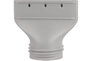 YELKOEYN Anschluss für Fensterluftabluftanschluss - Kippfenster Fensteradapter Klimaanlage Fensterabdichtung, Schlauch Adapter Abluftschlauch Klimagerät, Fensterklimaanlage, Window Air Exhaust Port Connector