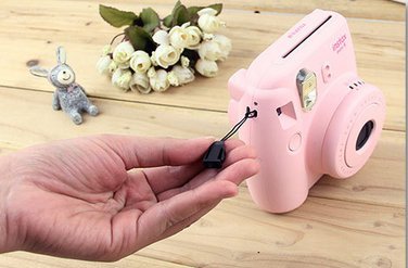 Woodmin   paule r  glable Ceinture pour Fuji Instax Mini cam  ra  appareil photo Polaroid  appareil photo num  rique  Nikon  appareil photo Canon  Samsung cam  ra  arc-en 