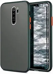 Cocklet Realme X2 Pro Smoke Cover Protective Shockproof Matte Hard Back Case Cover for Realme X2 Pro Camera Protection Smoke Case Realme X2 Pro - Dark Green