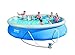 Price comparison product image Bestway Clear Fast Set Pool Above Ground - Blue, 457 x 91 cm