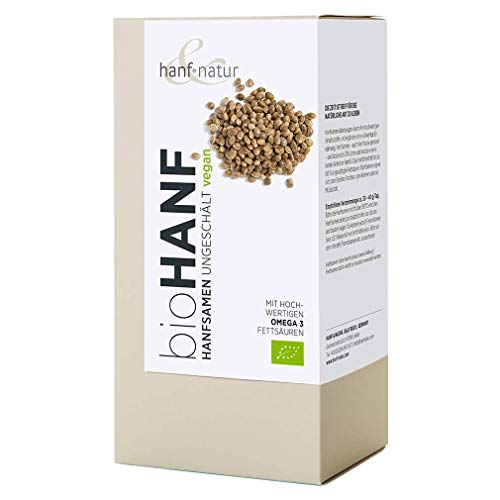 Preisvergleich Produktbild Hanf & Natur Bio Hanfsamen 1000g