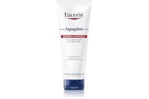 BEIERSDORF(EUCERIN) Eucerin Aquaphor Pomada Reparadora (220 ml), crema corporal y facial regeneradora para una rápida cicatrización, hidratante corporal sin perfume, para pieles secas y agrietadas