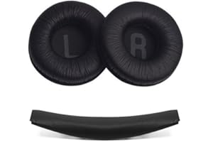 INF Wymienne nauszniki i pałąk do JBL T450/T500 BT, Tune600, 510BT, JR300, ergonomiczna konstrukcja, łatwa instalacja, izolacja i komfort