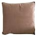 Produktbild Tolles, dickes Samtkissen VELVET 60 x 60 cm ! Hellbraun