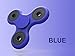 Price comparison product image Tri Fidget Hand Spinner Toy,Stress Reducer Ultra Durable High Speed Bearing Fidget Finger Toy Can Continue to Rotate for 1-3 minutes - Perfect for ADD / ADHD / Anxiety / Autism And Stress Relief Adult Children,Office Desk Gadget (blue)