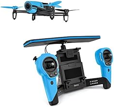 Parrot BeBop Drone avec Skycontroller Bleu pour Smartphone/Tablette