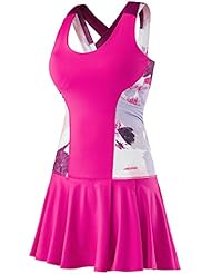 HEAD Vision Graphic Vestido, Niña, Magenta, 116
