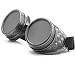 Produktbild WELDING CYBER GOGGLES Schutzbrille Schweißen Goth cosplay STEAMPUNK COSPLAY GOTH ANTIQUE VICTORIAN WITH SPIKES Includes FREE set Lense Shades UV400 Protection Morefaz(TM) (gray)