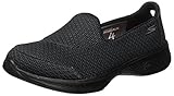 skechers mujer baratas amazon  Skechers Go Walk 4, Entrenadores para Mujer, Negro (Black/Grey), 38 EU