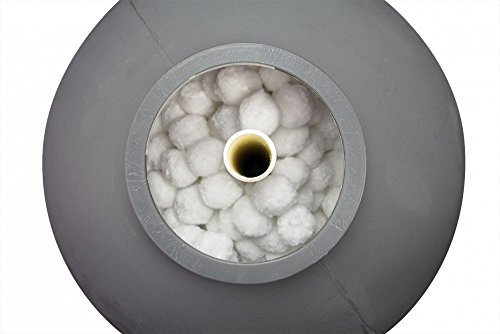 Aitsite 700g Filter Balls Pool Filterkessel Sandfilter 25 kg Filtersand Quarzsand Ersatzprodukte - 3