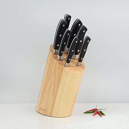 ProCook Gourmet X30 Messerset, 7-teilig mit Messerblock, oval – FRÜHLINGSANGEBOT! - 2