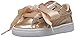 Produktbild PUMA Baby Basket Heart Lunar Lux Kids Sneaker, Cream Tan, 5 M US Toddler