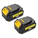 Produktbild Powilling 2 Stück 5,0Ah 20V Werkzeugakku für DeWalt Akku DCB184 DCB200 DCB182 DCB180 DCB181 DCB182 DCB201 DCD990NT-XJ XRP XR