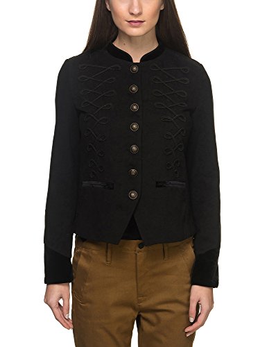 B.Young Women's Pephina Black Blazer With Buttons and Details Polyester