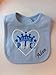 Personalised Little Prince Blue Bib. Great baby gift