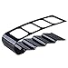 Produktbild Tianzhiyi Speicherorganisator Fernbedienung Inhaber Fall TV/DVD Fernbedienung Handy Organizer 4 Grids Holder Storage (Color : Schwarz)
