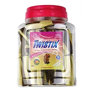 Petsy - Twistix Canister Pumpkin Spice Small - 50 Sticks