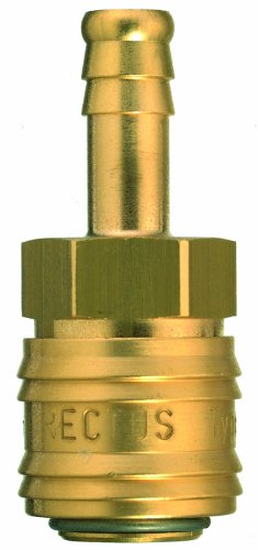 Rectus Druckluft Schnellkupplung Druckluftkupplung mit Schlauchtülle 13 mm