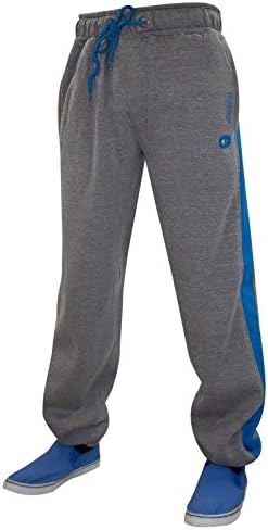 Aumsaa Mens Jog Pants Sweatpants Gym Tracksuit Trousers With Cuffed Hem
