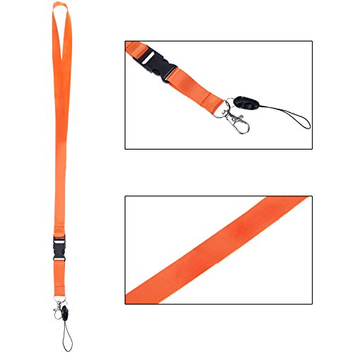 10 Piezas Correas Cordones de Tarjetas con Hebilla Desmontable 20 Pulgadas para Funda de Tarjeta  Llavero  M  vil