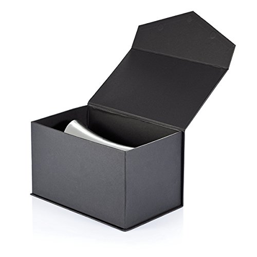 Loooqs P915.052 Design Weinkühler, Edelstahl, silber, 25,5 x 16,2 x 23 cm - 2