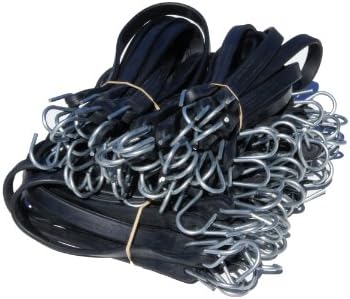 Tarp Straps Rubber Snubber Bungee Cords w/Hooks (50 Mix Pack) by Harriscos LLC