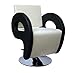 Cream and Black Salon Chair Styling Fashion Barber Hairdressing 9905