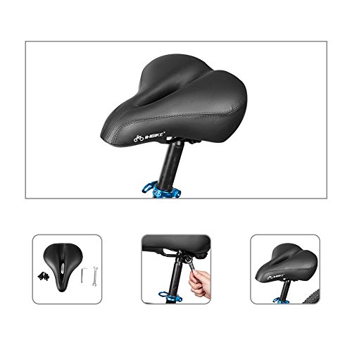 Inbike Fahrradsättel mit Gel Elastomer für Radcity/Mountainbike - 7