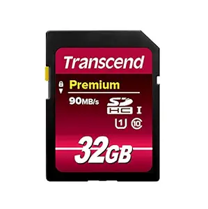 Transcend 32 GB High Speed 10 UHS Pen Memory Card 45MB/s, 300x - (TS32GSDU1)