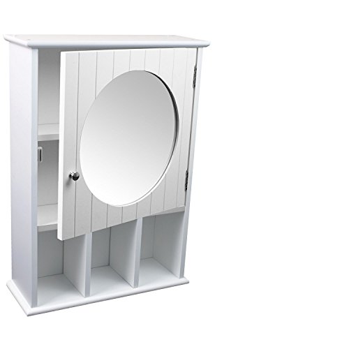 Spiegelschrank 56x40x15cm Hängeschrank Wandschrank für Bad und Flur - 3