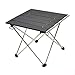 Produktbild RLY Picknicktisch, Outdoor Tragbare Ultraleichte Aluminiumlegierung Klapptisch Picknick-Campingtisch BBQ Selbstfahrende Freizeitmöbel (Color : Black)