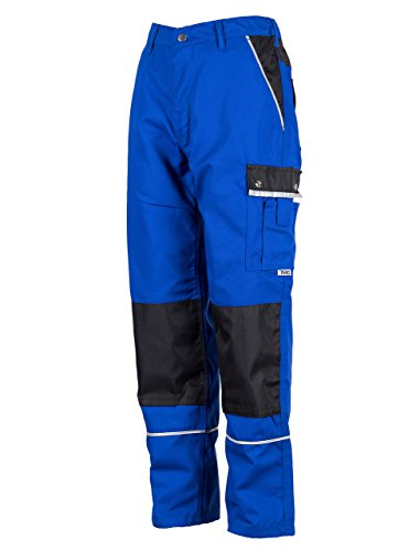 TMG® - Herren Bundhose/Cargohose für Mechaniker/Klempner - strapazierfähig - Royalblau