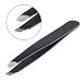 Professional Kanddit Eyebrow Tweezers Soft Grip Beauty Slanted Stainless Steel