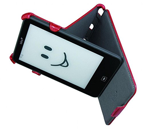 Preisvergleich Produktbild tolino vision 2 Tasche in Lederoptik mit Standfunktion rot