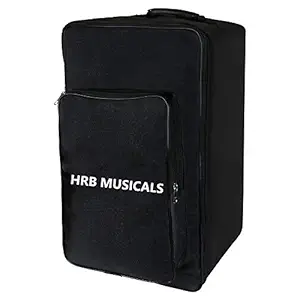 HRB MUSICALS Cajon Bag with Carry Handle and Shoulder Straps Universal Size