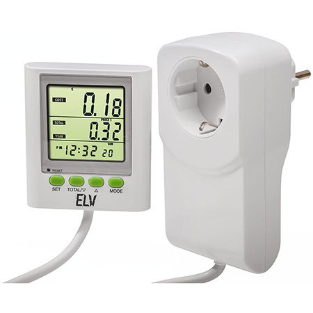 Preisvergleich Produktbild ELV Energiekosten-Messgerät mit abgesetztem Monitor