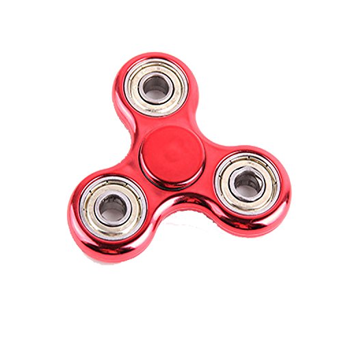 L-FENG-UK Hand Fidget Finger Spinner Focus Reduce Stress Tool (Red) L-FENG-UK Hand Fidget Finger Spinner Focus Reduce Stress Tool (Red)
