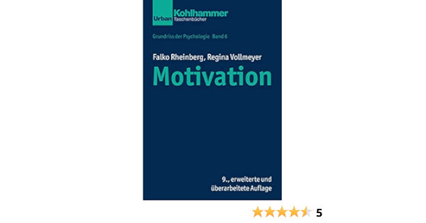 Motivation Urban Taschenbucher Ebook Rheinberg Falko Vollmeyer Regina Amazon De Kindle Shop