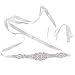 Generic Wedding Bridal Belt Crystal Rhinestone Dress Sash Prom Sash Wedding Sash Belt RS.700.00
