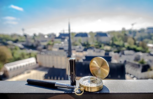 HÖRNER Peter der Große – Premium Carbon-Tintenroller in edler Geschenkbox - 2