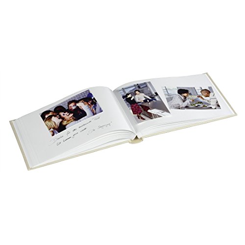 Hama 2in1 Gästebuch und Fotoalbum „Corky“ (Album mit 60 Seiten, für 120 Fotos im Format 10×15 cm, Kork-Optik, 30×20 cm) braun - 2