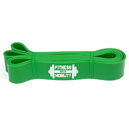 CKB LTD® Fitness Resistance Band SINGLE BAND | Widerstandsbänder | Fitnessbänder Trainingsbänder für Bodybulding Yoga Krafttraining Powerlifting & Fitness – Für Frauen und Männer geeignet, zur Unterstützung des Trainings und bei Klimmzügen, Calisthenics Gymnastik Pull-Up Klimmzughilfe | Professionelle Latex Widerstand Bänder - 9