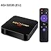 Produktbild SOWLFE MX10 Android 9.0 Smart Netzwerk Media Player 4 GB + 32 GB Bluetooth Quad Core WiFi 6K 3D TV-Box