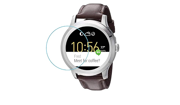 JANX screen protector for FOSSIL Q Founder 2.0 FTW2119 Smartwatch :  Amazon.in: Electronics