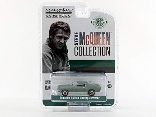 Preisvergleich Produktbild Greenlight Kollektion - Ford Mustang - Bullitt Unrestored 1968 - 1 / 64
